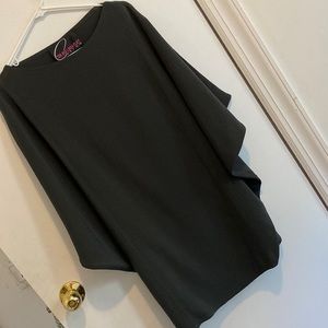 Tom and Linda platt Matte crepe olive size 6 parachute dress